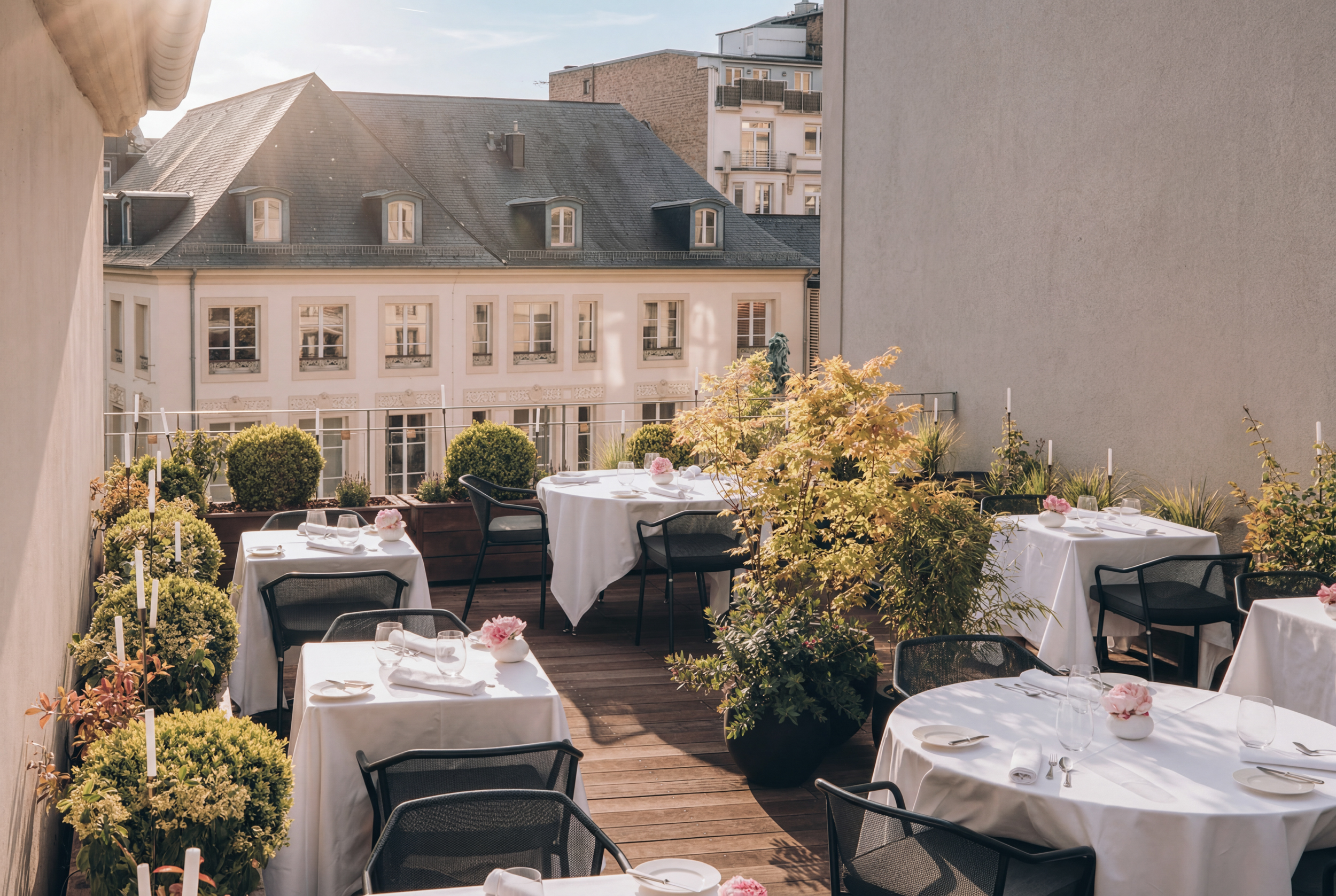 This summer, take it to new heights at the Rooftop by La Cristallerie.